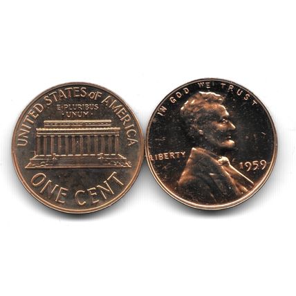 1959 Gem Proof Lincoln Cent