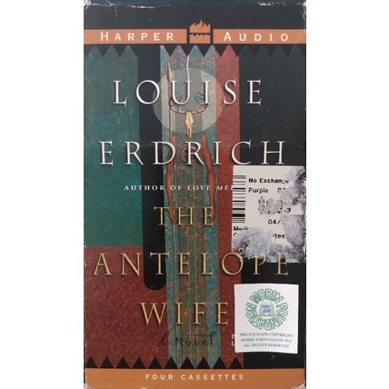 THE ANTELOPE WIFE by LOUISE ERDRICH OJIBWA NATIVE AMERICAN NOVEL AUDIO CASSETTE