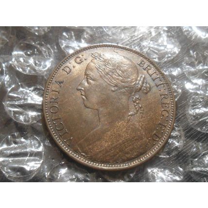 1887 Victoria penny.