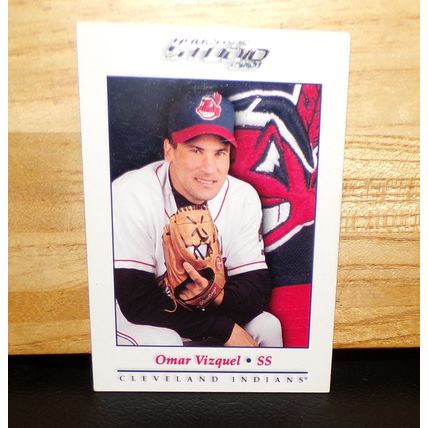 DONRUSS 2001 STUDIO OMAR VIZQUEL CARD #100