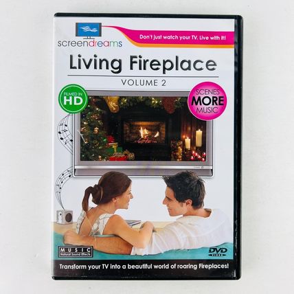 Screen Dreams - Living Fireplace Volume 2 DVD