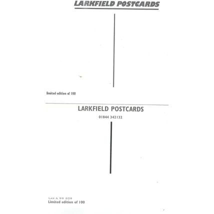 AVIATION ADVERTISING T.W.A. 2 POSTCARDS PUBLISHED BY LARKFIELDPOSTCARDS