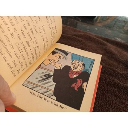 Big Little Book Dick Tracy Encounters Facey By Paul S. Newman 6.5 FN+ Shape 1967