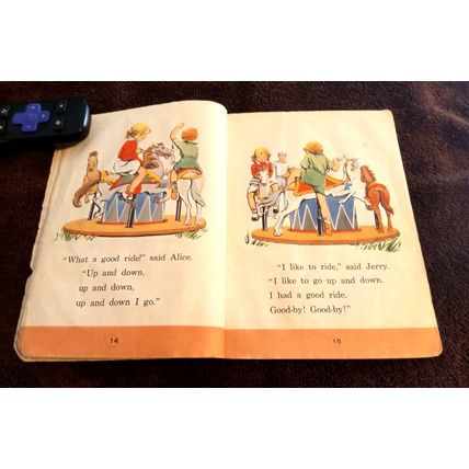 Rides And Slides By Mabel O'Donnell & Alice Carey 1941 Paperback Good Shape