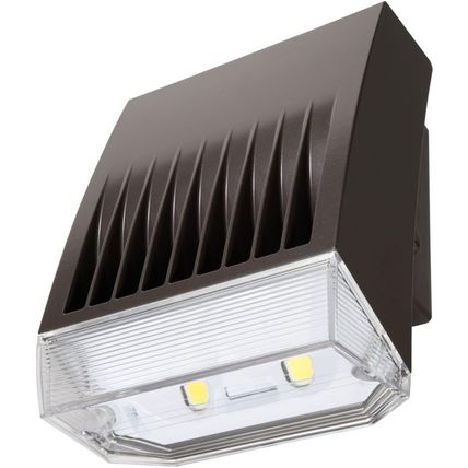 Lumark XTOR8BRL-PC1 Crosstour 81W Carbon Outdoor Integrated LED Wall Pack with P