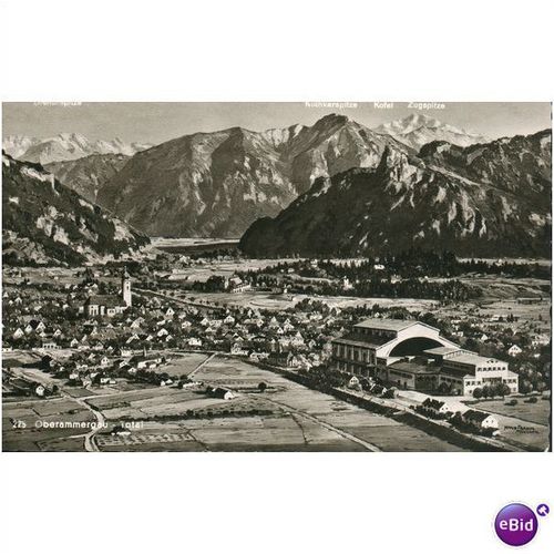 Germany Postcard 1961 - Oberammergau