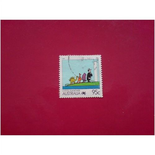 AUSTRALIA LIVING TOGETHER law 95c USED