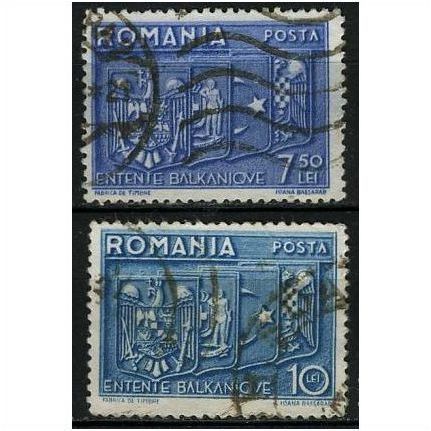 1938 Michel 547/548 - fine used (o)