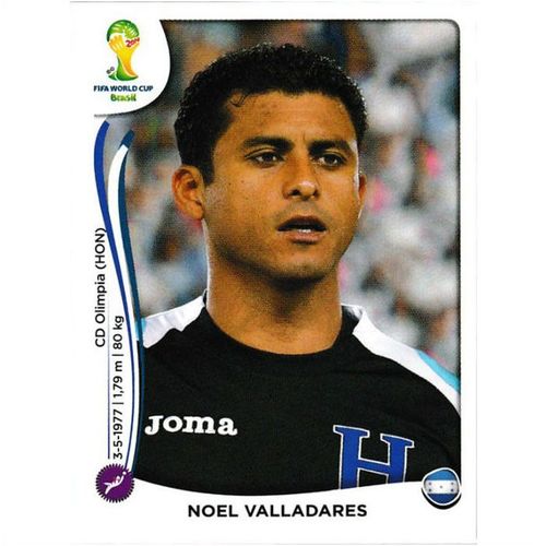 2014 Panini World Cup Soccer Stickers - #395 - Noel Valladares
