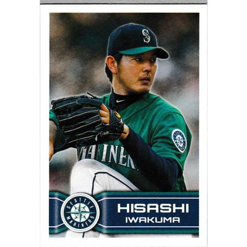 2014 Topps MLB Sticker Collection - #120 - Hisashi Iwakuma