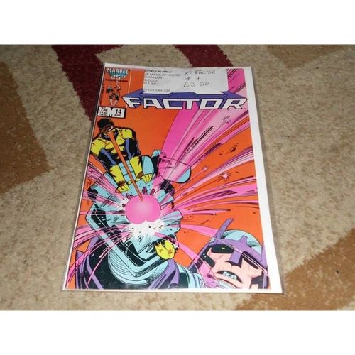X-Factor (1986 1st Series) # 14....March 1987.....High Grade!