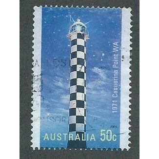 AUS 2006 50c 'LIGHTHOUSES' FINE USED (EBID34-479)