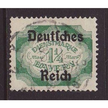 Bavaria - Germany 1920 SG O150 Used - Official (D-707)