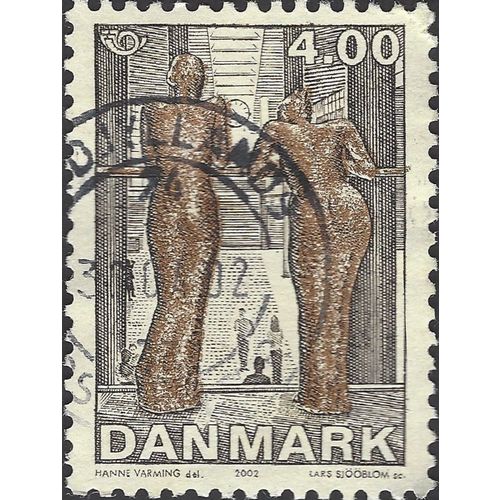 DENMARK, The girls in the Airport, brown 2002, 4.00Kr