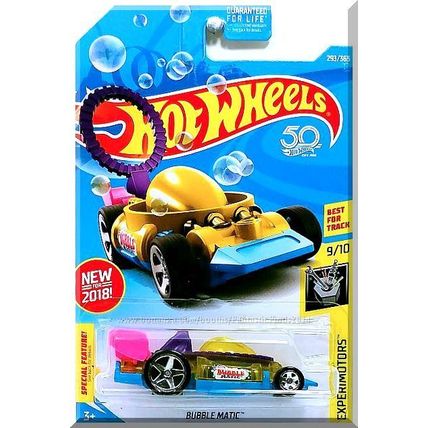 Hot Wheels - Bubble Matic: Experimotors #9/10 - #293/365 (2018) *Yellow Edition*