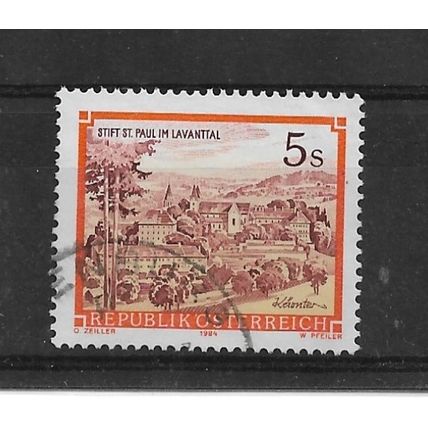 Austria.SG1999 5s St.Paul's Monastery,Lavanttal .Fine Used.Aug22
