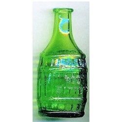 Root Bitters Barrel Replica Wheaton Miniature Collectible Glass Bottle