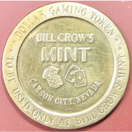 Mint. $1 Casino Token. Carson City, NV. 1966. T33.
