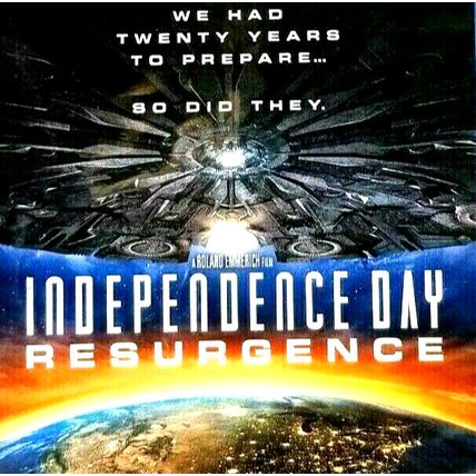 Independence Day: Resurgence 2016 Blu-ray + DVD (2 Disc Set) (L2)