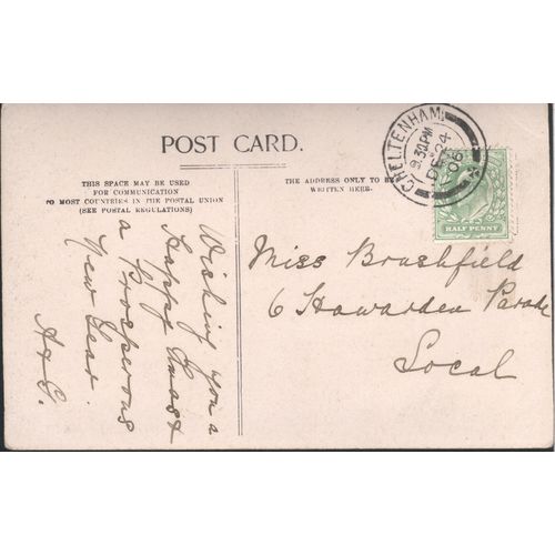 Antique GB PC 1906 - Merry Xmas