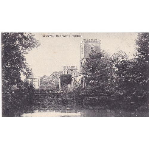 Stanton Harcourt Church Oxfordshire Postcard (OX73297)
