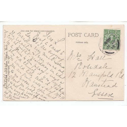 Dedham Parish Church Essex 1913 Postcard 658
