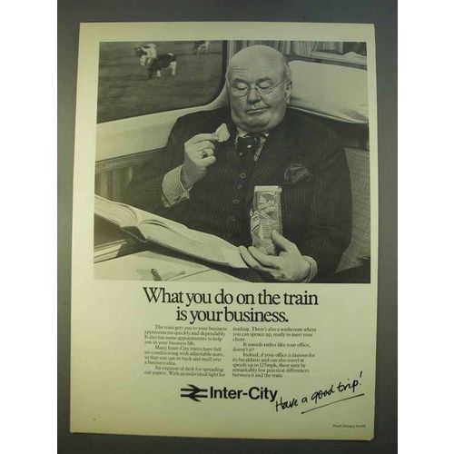 1979 Inter-City Train Ad - What You Do is Your Business
