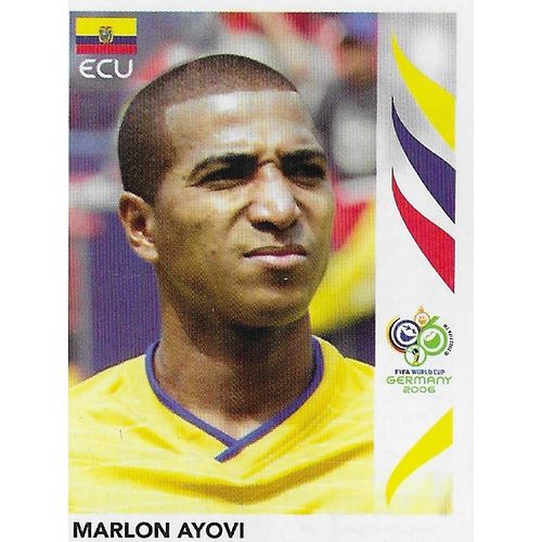 Panini's FIFA World Cup Germany 2006 Stickers: No.78 - Ayoví (Marlon)