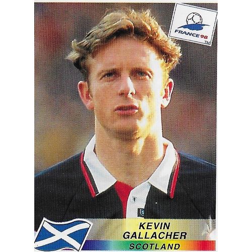 Panini's FIFA World Cup France 1998 Stickers: No.47 - Gallacher (Kevin)