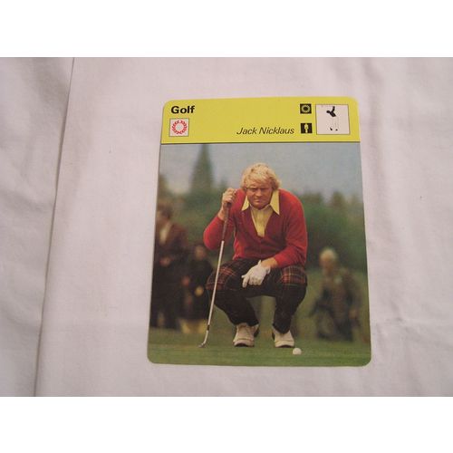 Jack Nicklaus 1977 Sportscaster NO. 03 005 07-13