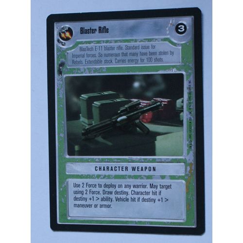 Star Wars CCG: Premiere Limited # Blaster Rifle (A) light 1995 decipher