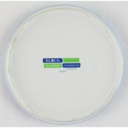 NOS Block Chromatics Blue Green 5-7/8" Bread & Butter Plate, Blue/Blue, 21317