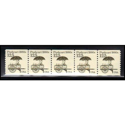 2133 12.5c Pushcart Very Fine MNH Dry Gum PNC 1/5 X2181