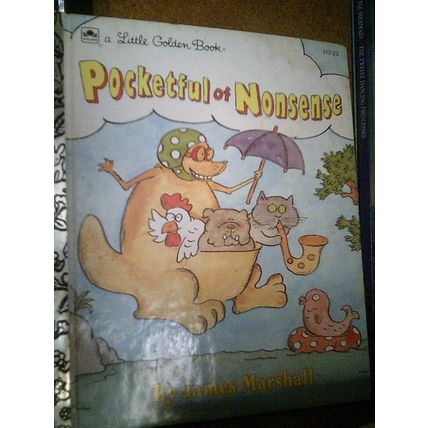 Pocketful of Nonsense James Marshall- Little Golden Book