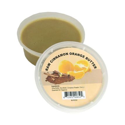 Raw Cinnamon Orange Shea Butter-8oz