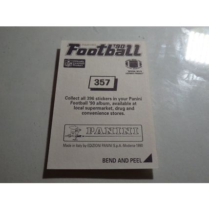 1990 Panini Stickers Football Card # 357 Joe Montana Ex-Mt (6) S. F. 49ers