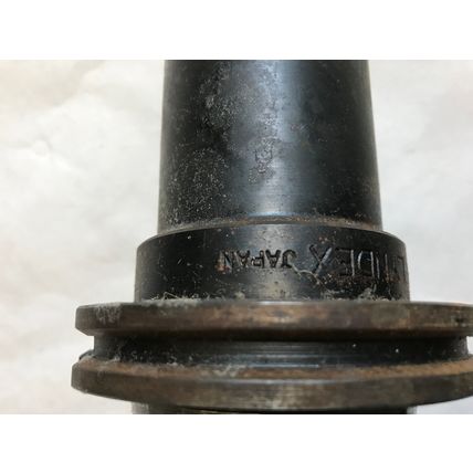 LOT 2 MIXED LYNDEX TOOL HOLDER LOT, 1/2" & 1" BORE SIZES, CAT-50 USED,SC