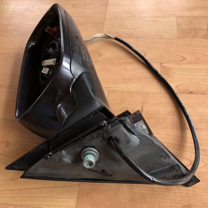 Right Front Door Mirror Audi D2 A8 97 98 99 OEM Amethyst Grey Pearl LZ4V Purple