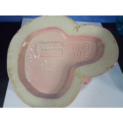 Rare Pig And Punch Mug Vase Pink #028 Eekum Bookum John Mulder USA Don Q