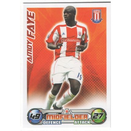 Match Attax 2008/2009 Amoy Faye Stoke City