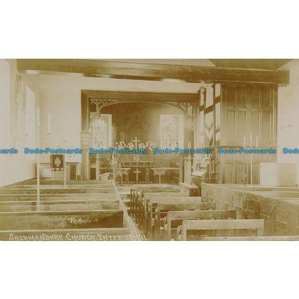 R052883 Shermanbury Church. Interior