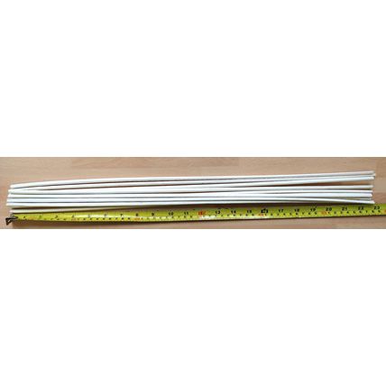 Stripped Peacock Quills For Traditional Floats 56 -58cm