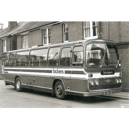 Black & White Photo of Bickers of Coddenham Ltd. - JMC 122K ex. Glenton Tours