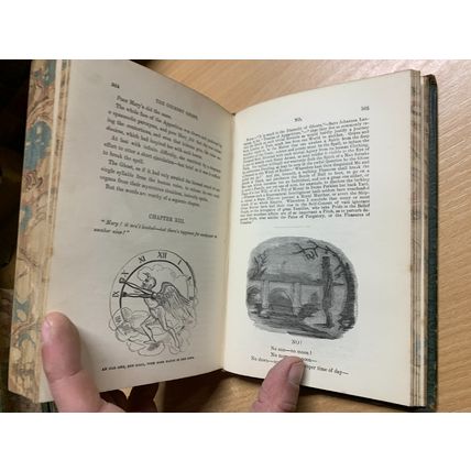 RARE* 1870 "THE WORKS OF THOMAS HOOD" VOLUME 3 ANTIQUE BOOK (P4)