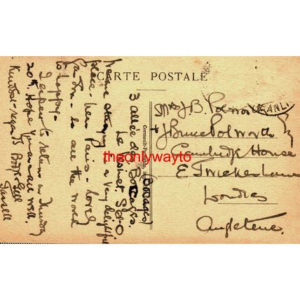 Paris, Tour Saint Jacques, France, 124 AF Postcard