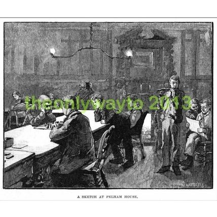 Pelham House for Working Boys, London,1886, MODERN REPRODUCTION