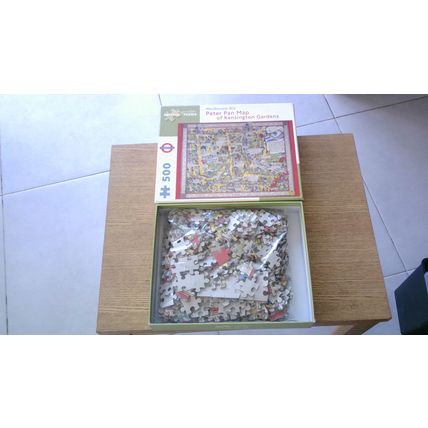 PETER PAN MAP OF KENSINGTON GARDENS Jigsaw Puzzle (500 Piece) Pomegranate