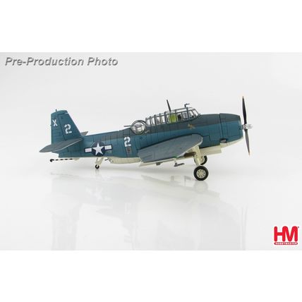 TBM-1C AVENGER BARBARA III WHITE 2 GEORGE BUSH 1944 - HOBBY MASTER HA1221 1/72