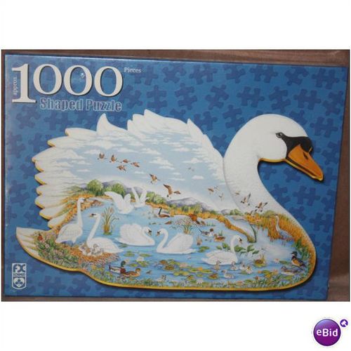 2000 FX Schmid Swan Lake 1000 Piece Shaped Puzzle Sealed