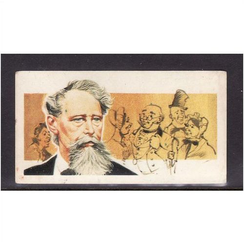 Brook Bond Famous People Charles Dickens Card No 6 Mint